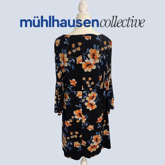 Black Floral Ralph Lauren Dress - Picture 2 of 2